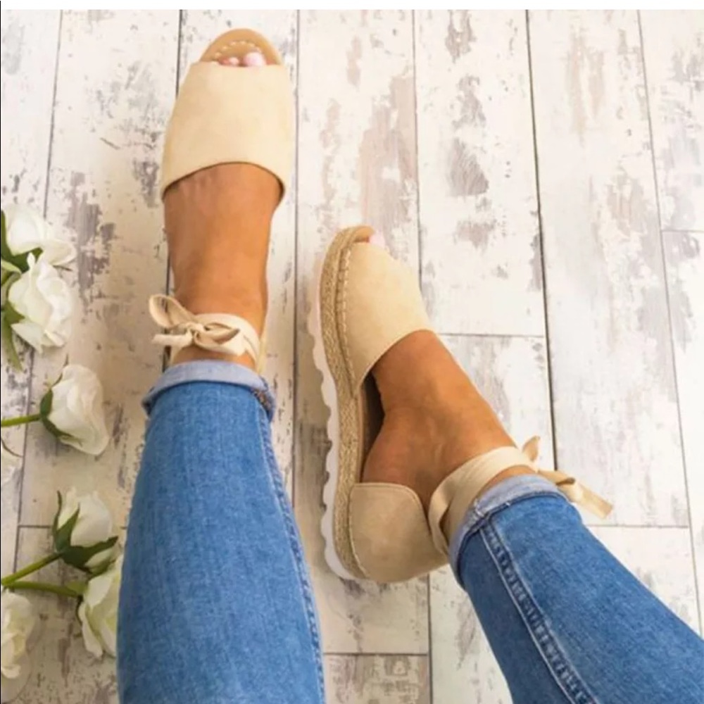 Flat espadrilles Sandals